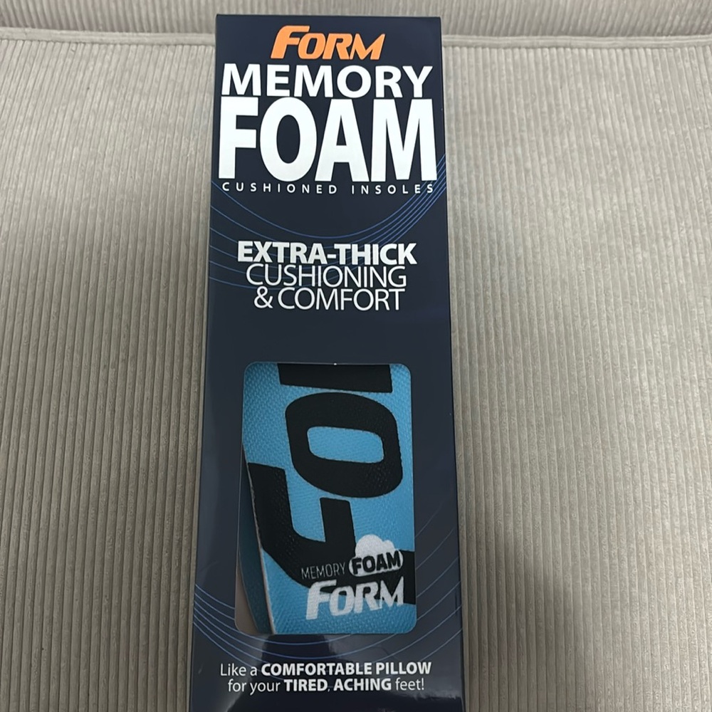 Memory foam, cushioned, insoles extra thick, cushioning, and comfort